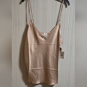 Calvin Klein Women's Camisole Top  V-Neck  Size Large Tan